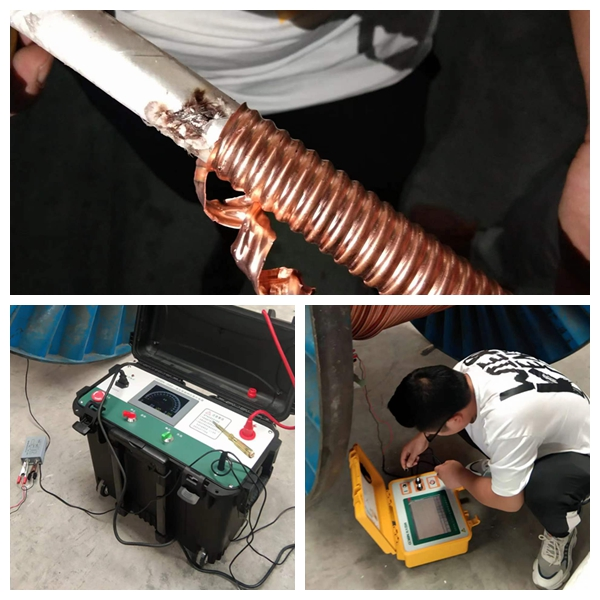 光大百納電纜檢測現(xiàn)場 光大百納電纜檢測現(xiàn)場